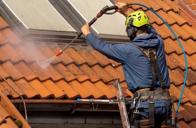 Démoussage et hydrofuge de toiture à Dechy